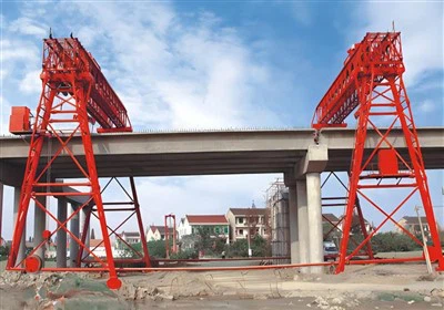 Gantry Crane สำหรับการก่อสร้างสะพาน