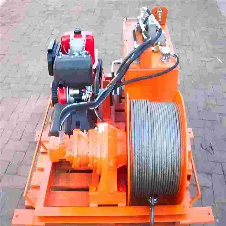 Diesel Powered Winch