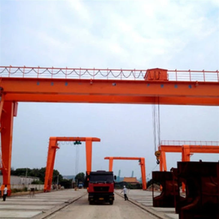 Double Girder Truss Gantry Crane 50 Ton