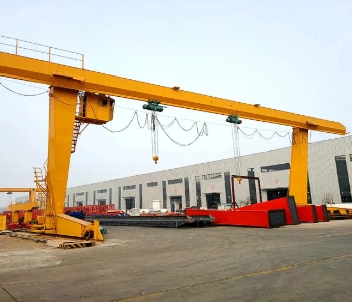 electric hoist girder gantry crane (4)