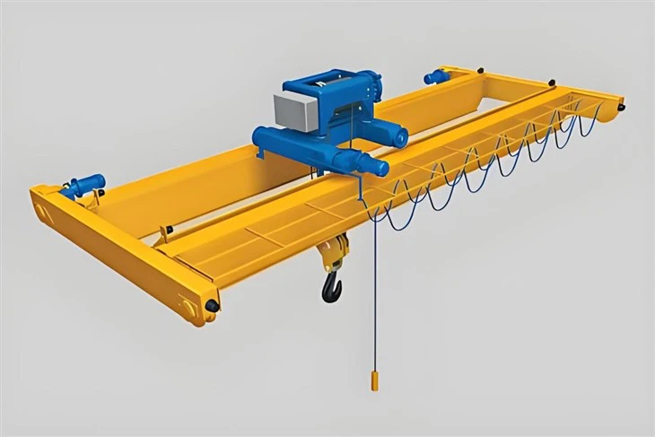 LH Double Girder Overhead Crane Hoist Trolley Bridge Crane best