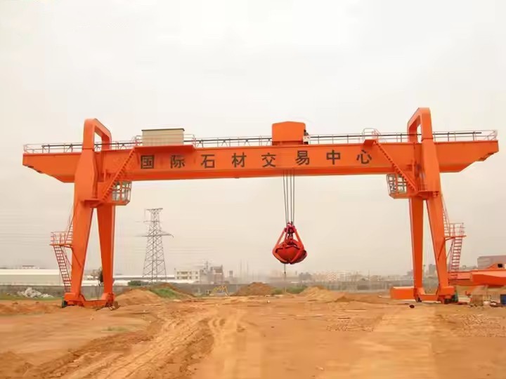 MZ ประเภท Double Girder Gantry Grab Crane