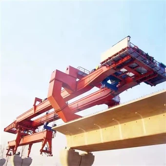 Lancher สะพาน 180 ตันสำหรับคานคอนกรีตสำเร็จรูป
