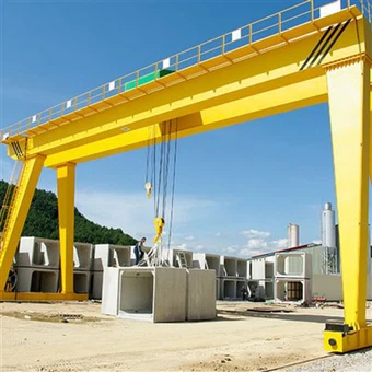 สะพานเครนโครงสำหรับตั้งสิ่งของคานคู่